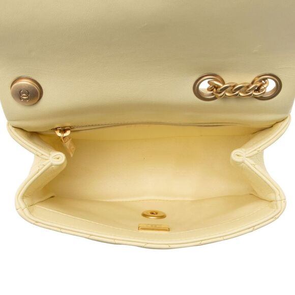 Chanel Lambskin Sweet Camellia Square Mini Flap Bag - Picture 7 of 14